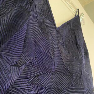 Floreat for Anthropologie textured cami tank top in navy